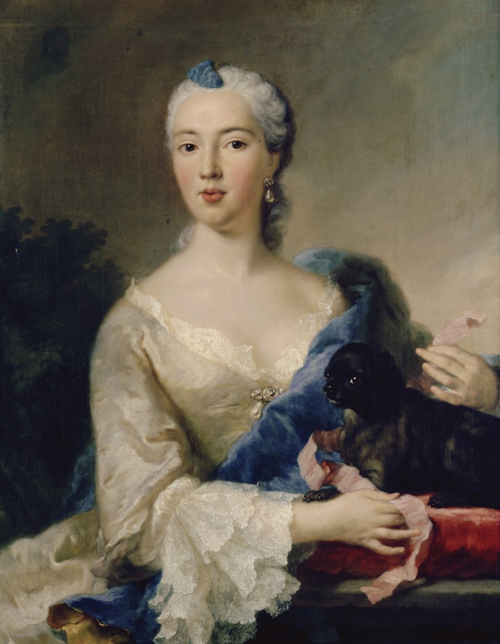 Anna Maria Gräfin Holnstein av George Desmarées