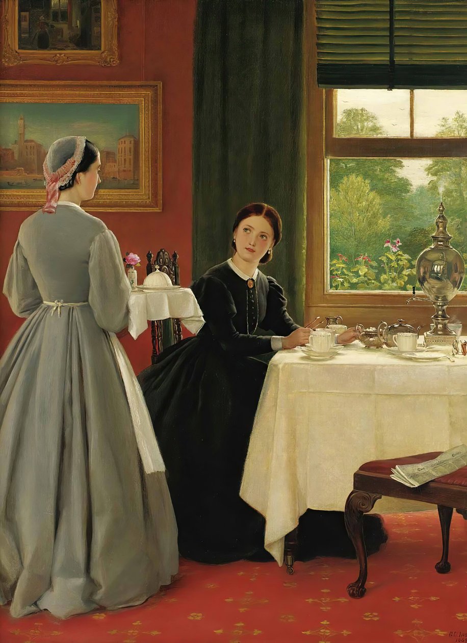 Ettermiddagste, 1865. av George Dunlop Leslie