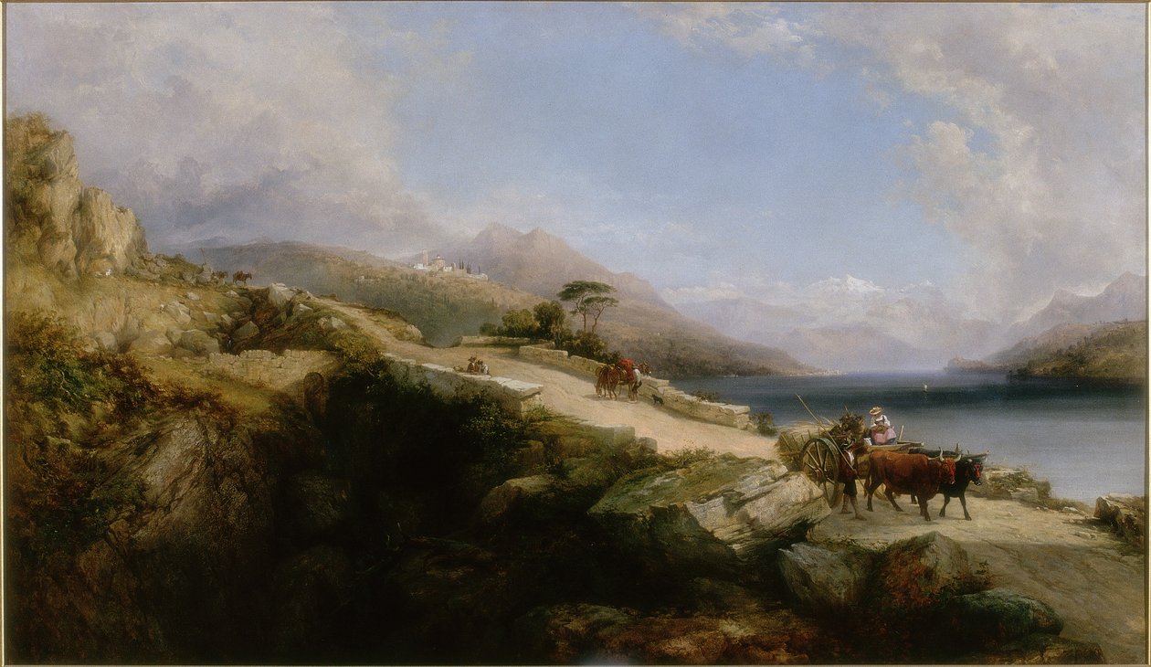 Nær Arona, Lago Maggiore av George Edwards Hering