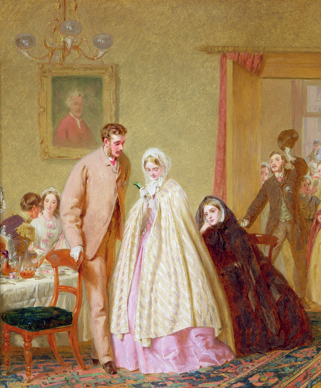 Bryllupsfrokosten, 1862 av George Elgar Hicks