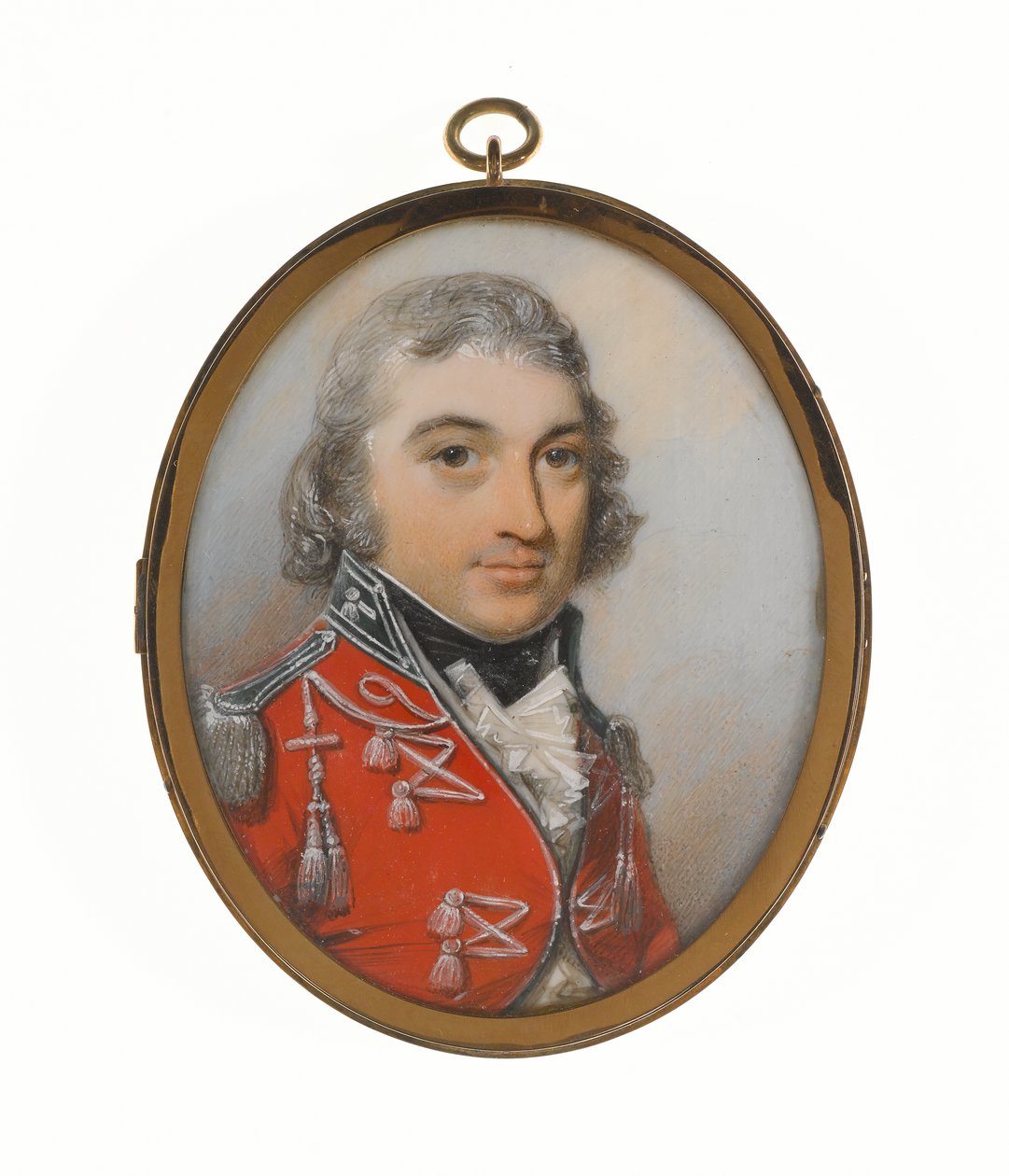 En uidentifisert offiser for fektbart kavaleri av George Engleheart