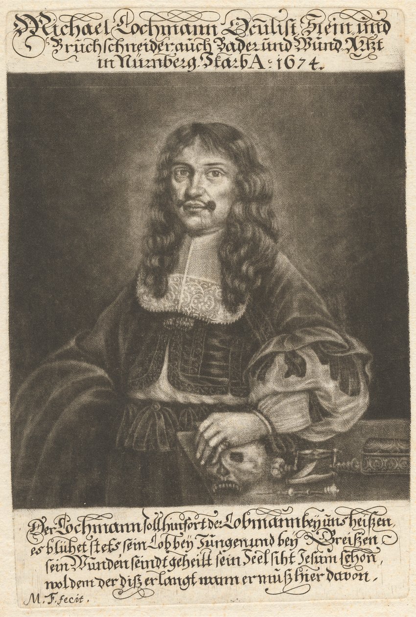 Michael Lochmann (1630-1674) av George Fennitzer