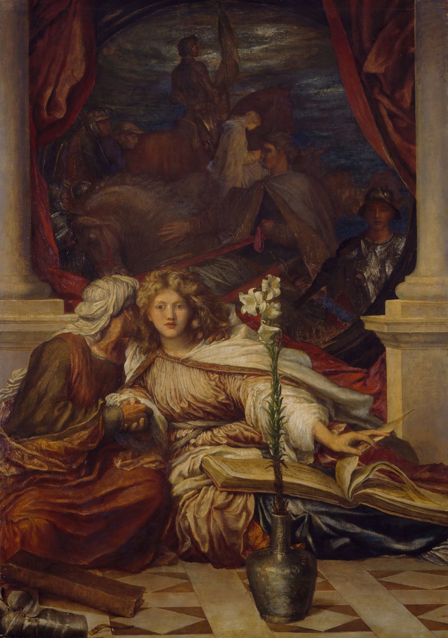 Britomart, 1877-78. av George Frederick Watts