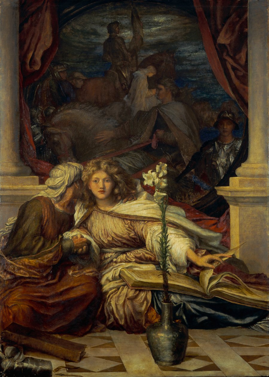 Britomart, 1877-78 av George Frederick Watts