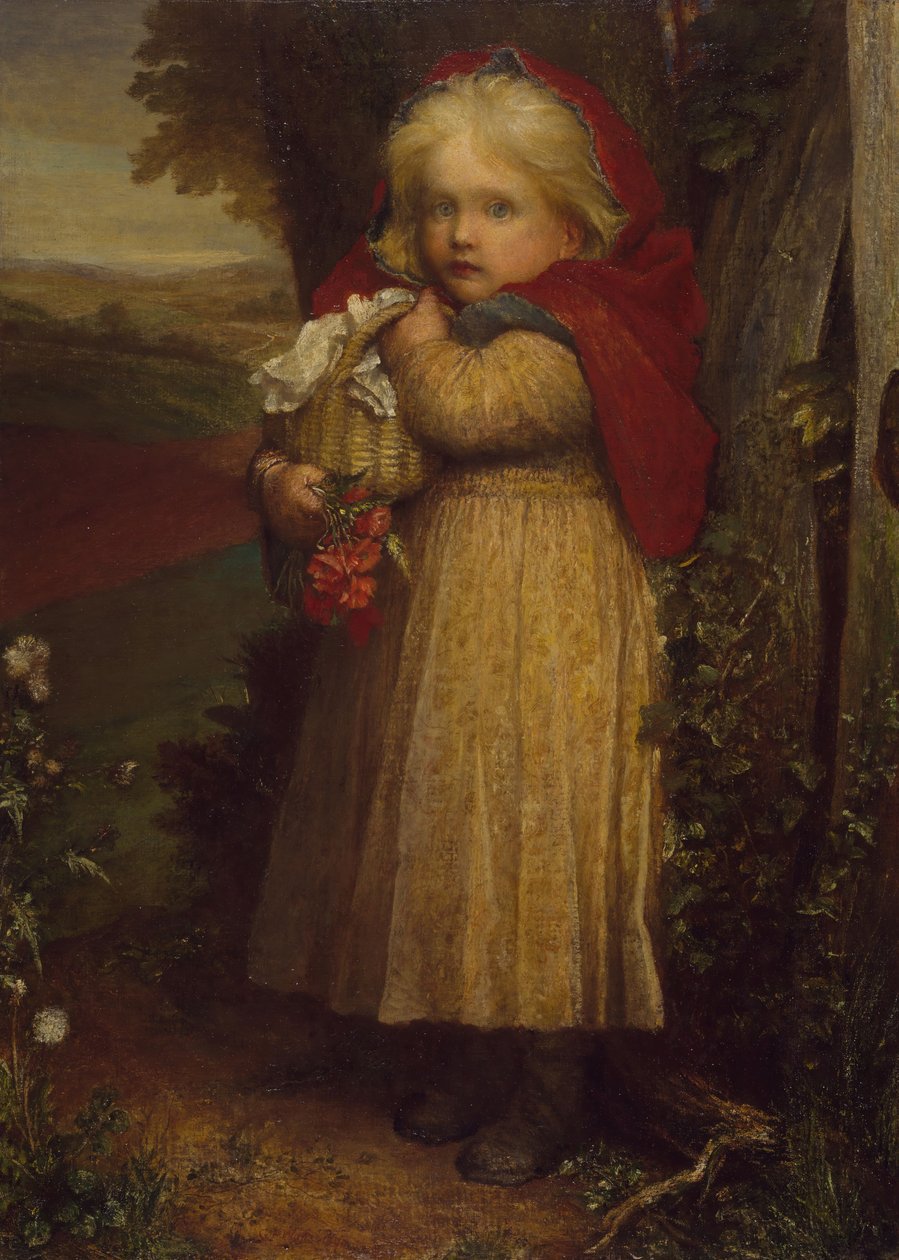 Rødhette, 1890. av George Frederick Watts