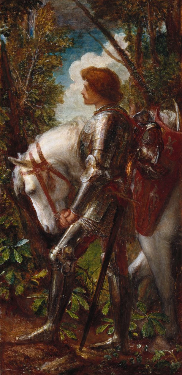 Sir Galahad av George Frederick Watts