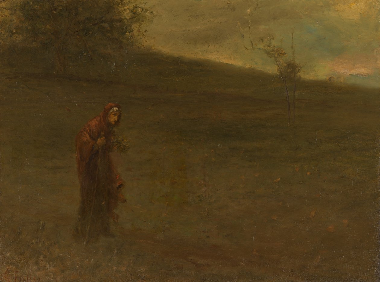 The Gatherer of Simples, ca. 1880. av George Fuller