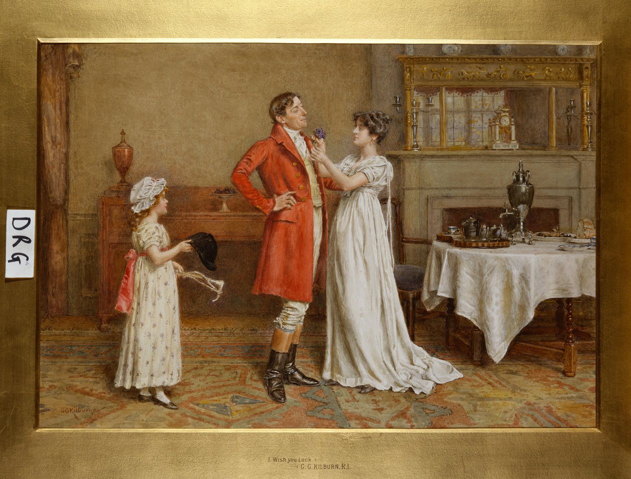 Jeg ønsker deg lykke til av George Goodwin Kilburne