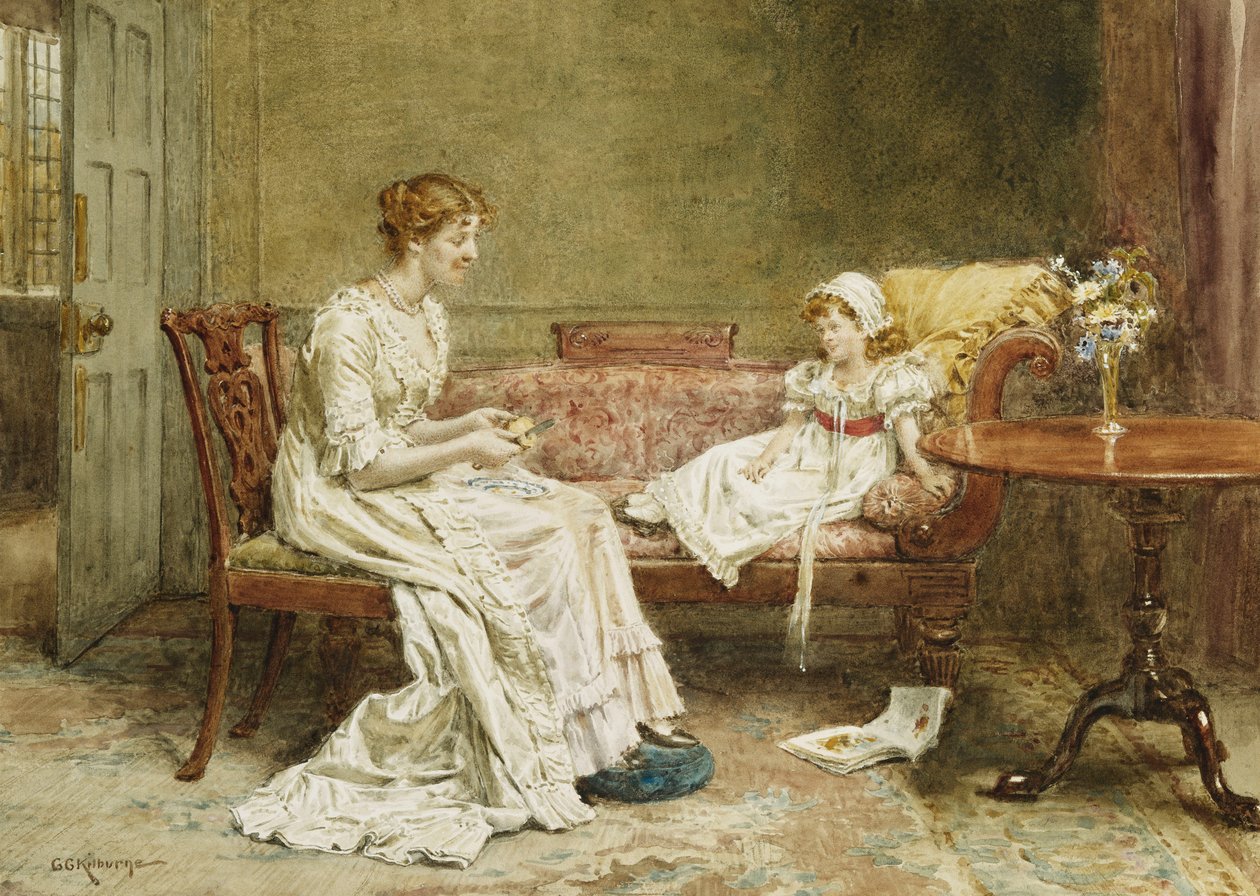 imaginær sykdom, av George Goodwin Kilburne