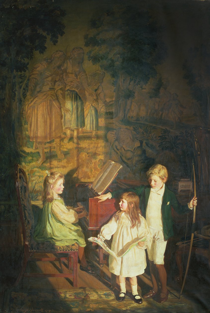 På cembalo: Mine barn av George Harcourt