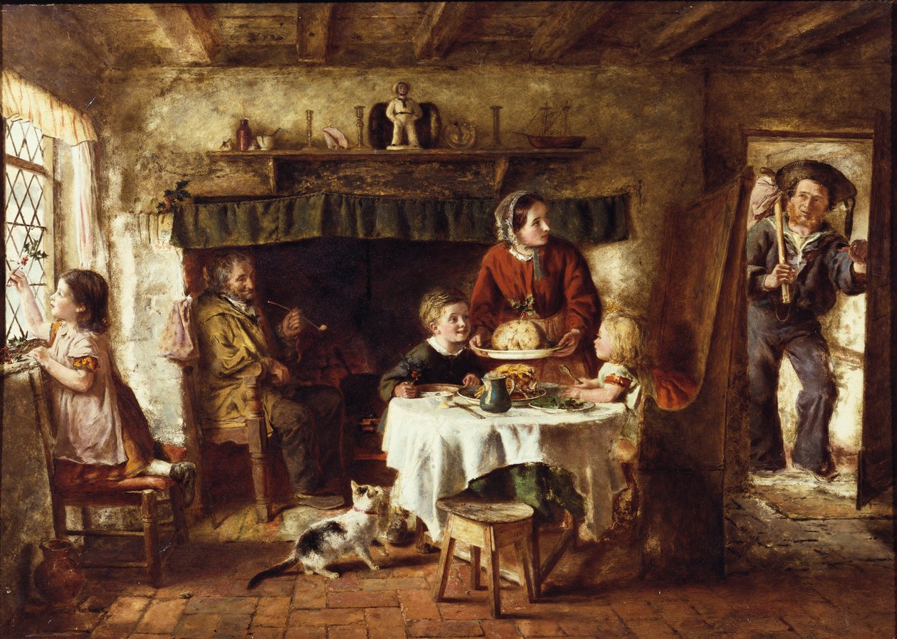 juledag, 1867 av George Hardy