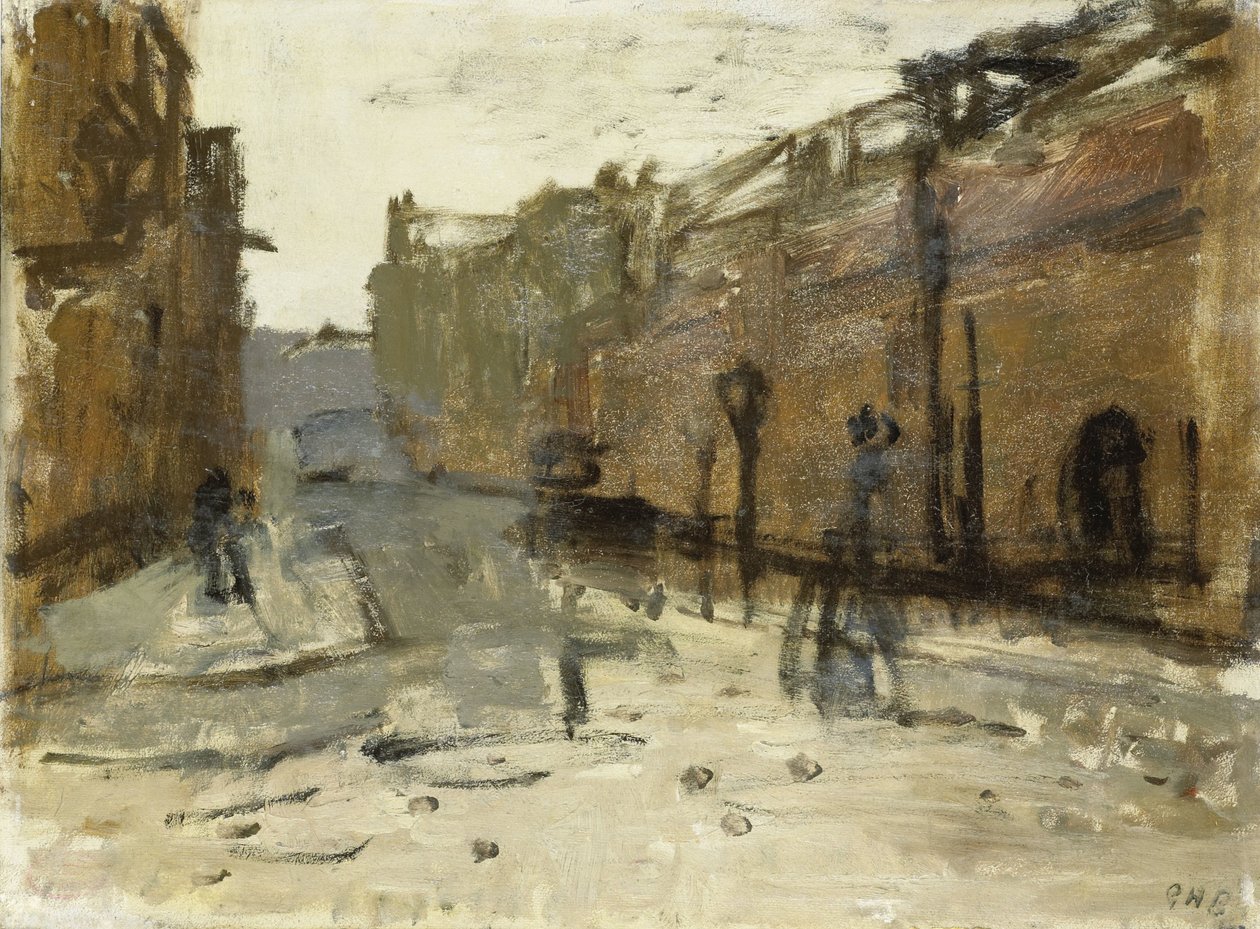 Jobben i Rotterdam av George Hendrik Breitner