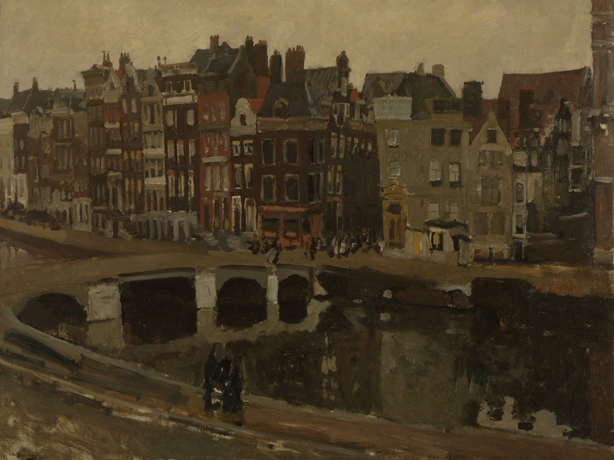 Rokin i Amsterdam, 1897 av George Hendrik Breitner