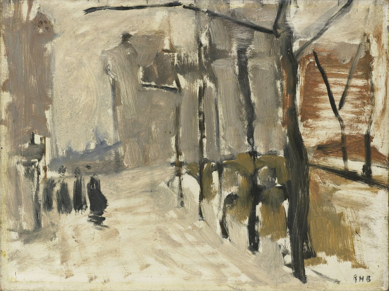 Utsikt i Haag (?) av George Hendrik Breitner