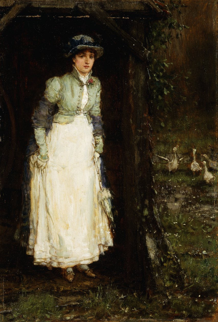 Vårbyger, av George Henry Boughton