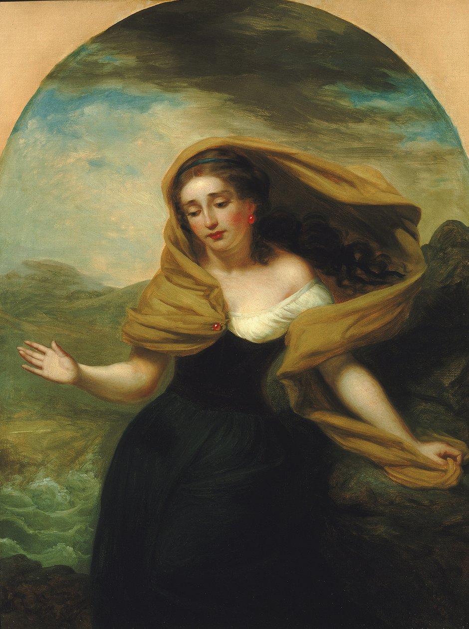 Miranda fra The Tempest, 1856. av George Henry Hall