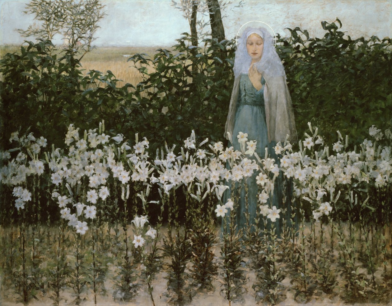 Bebudelsen, 1887. av George Hitchcock