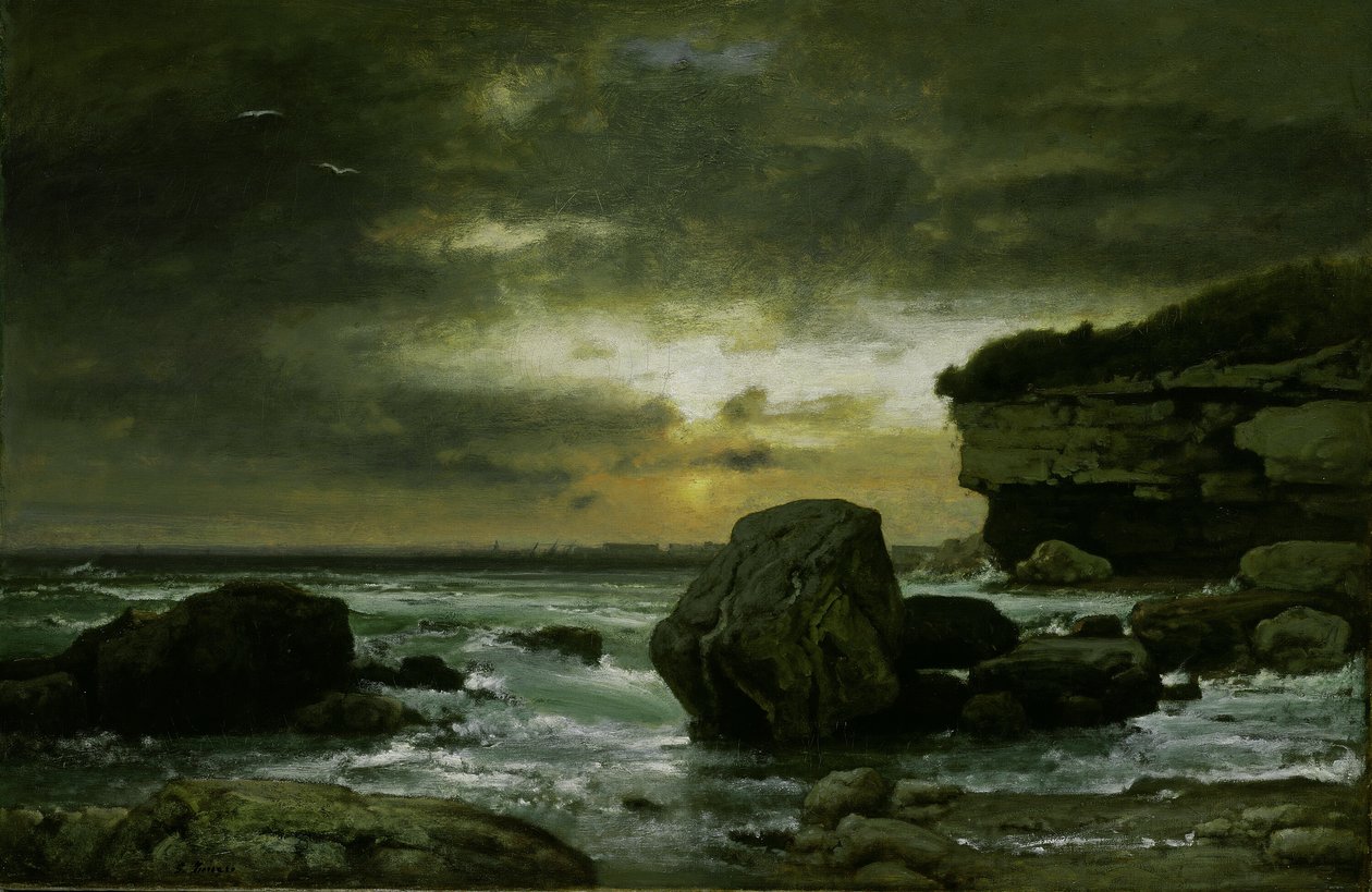 En marinesoldat, ca. 187475. av George Inness