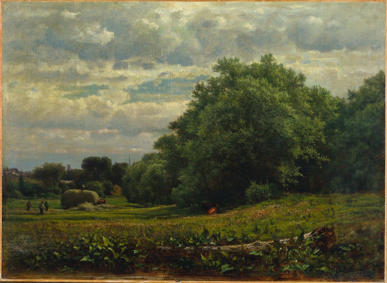 Innhøstningstid av George Inness