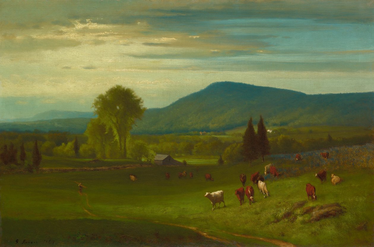 Summer in the Catskills, 1867. av George Inness