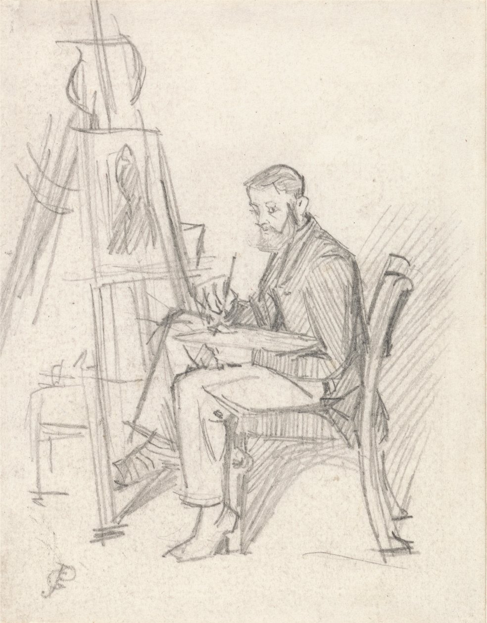 Selvportrett av George John Pinwell