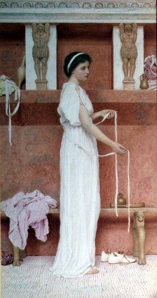 Før badet av George Lawrence Bulleid
