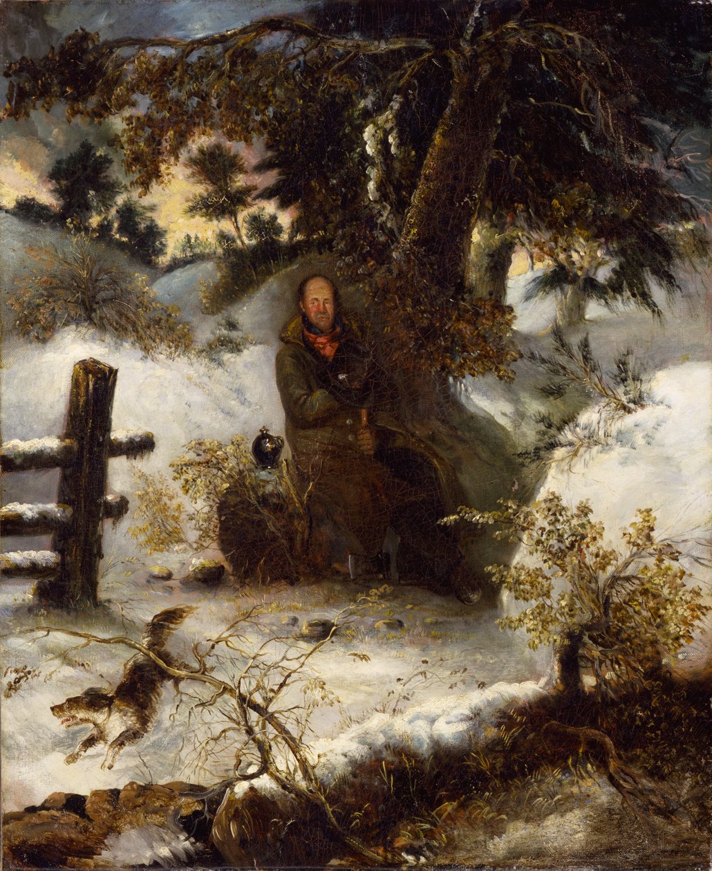 Vedhuggeren, 1838. av George Loring Brown