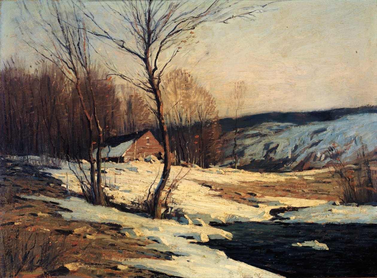 Sen ettermiddag, ca. 1901. av George M. Bruestle