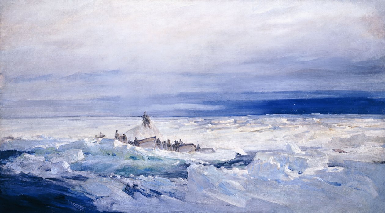 The Reeling Berg, april 1916 av George Marston