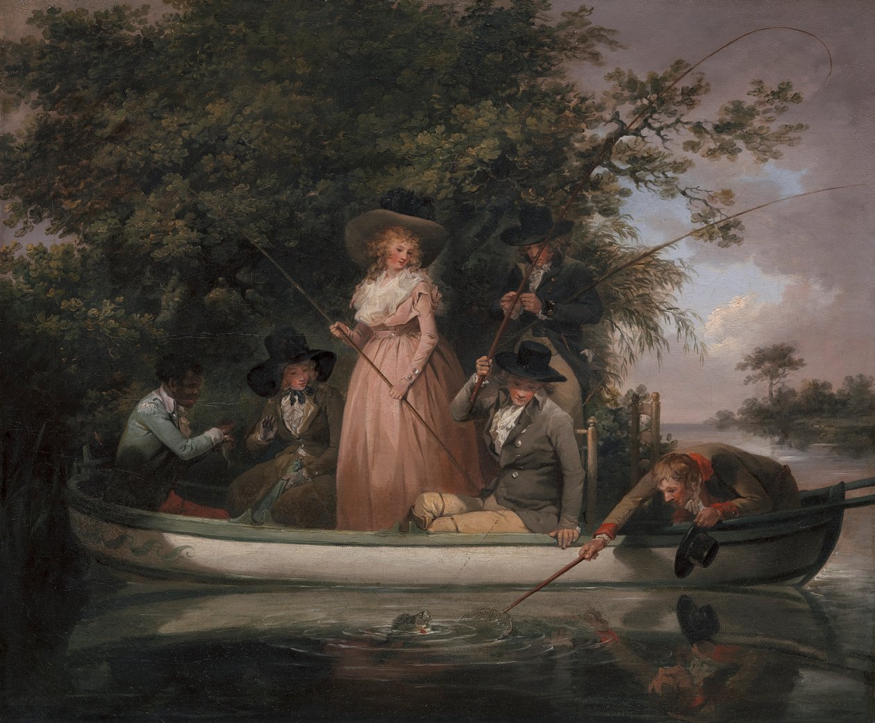 Et festfiske av George Morland