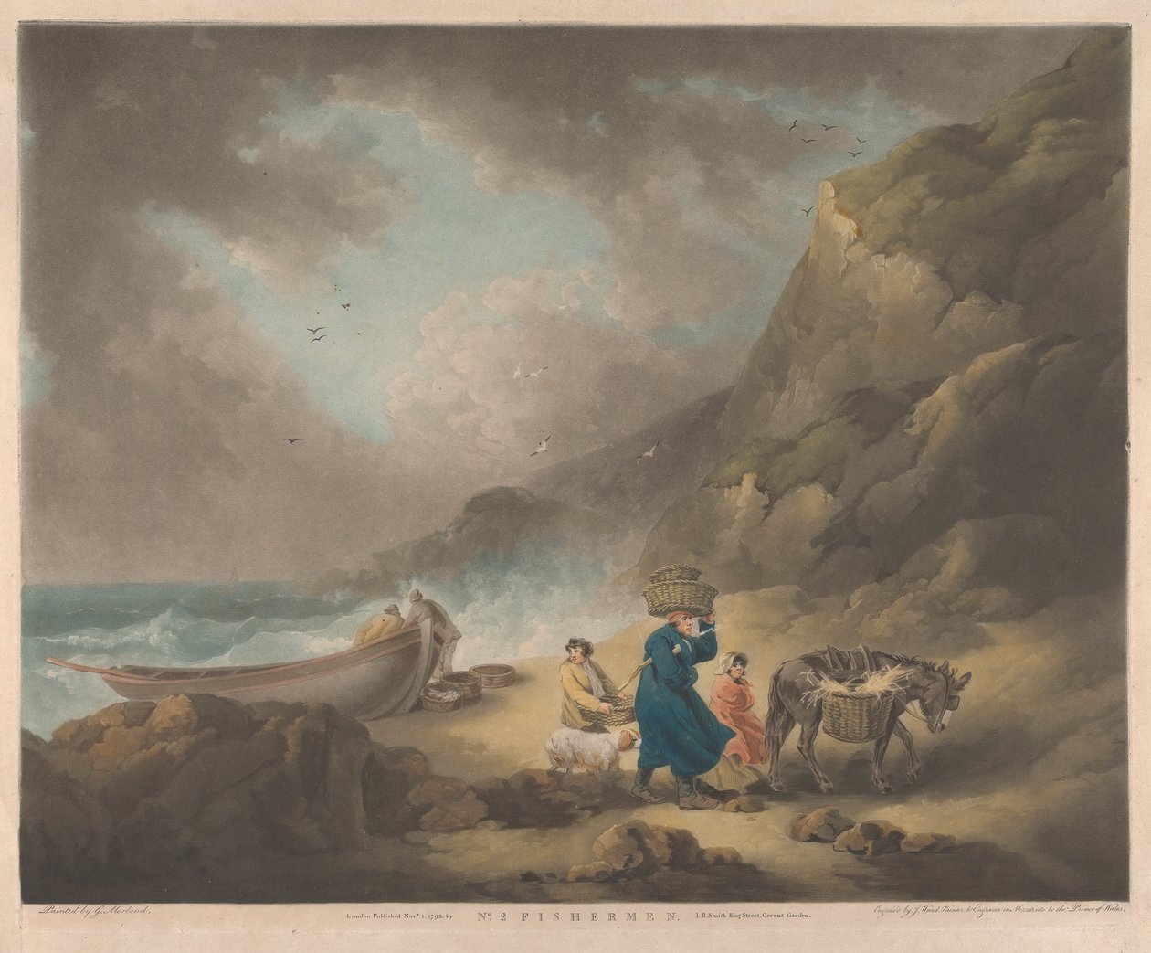 Fiskere av George Morland