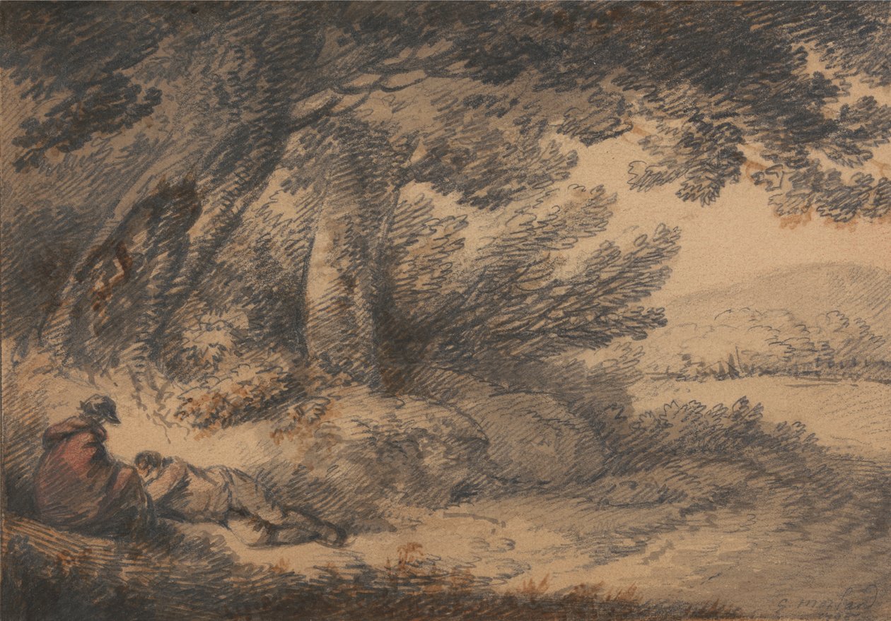Bønder hviler av George Morland