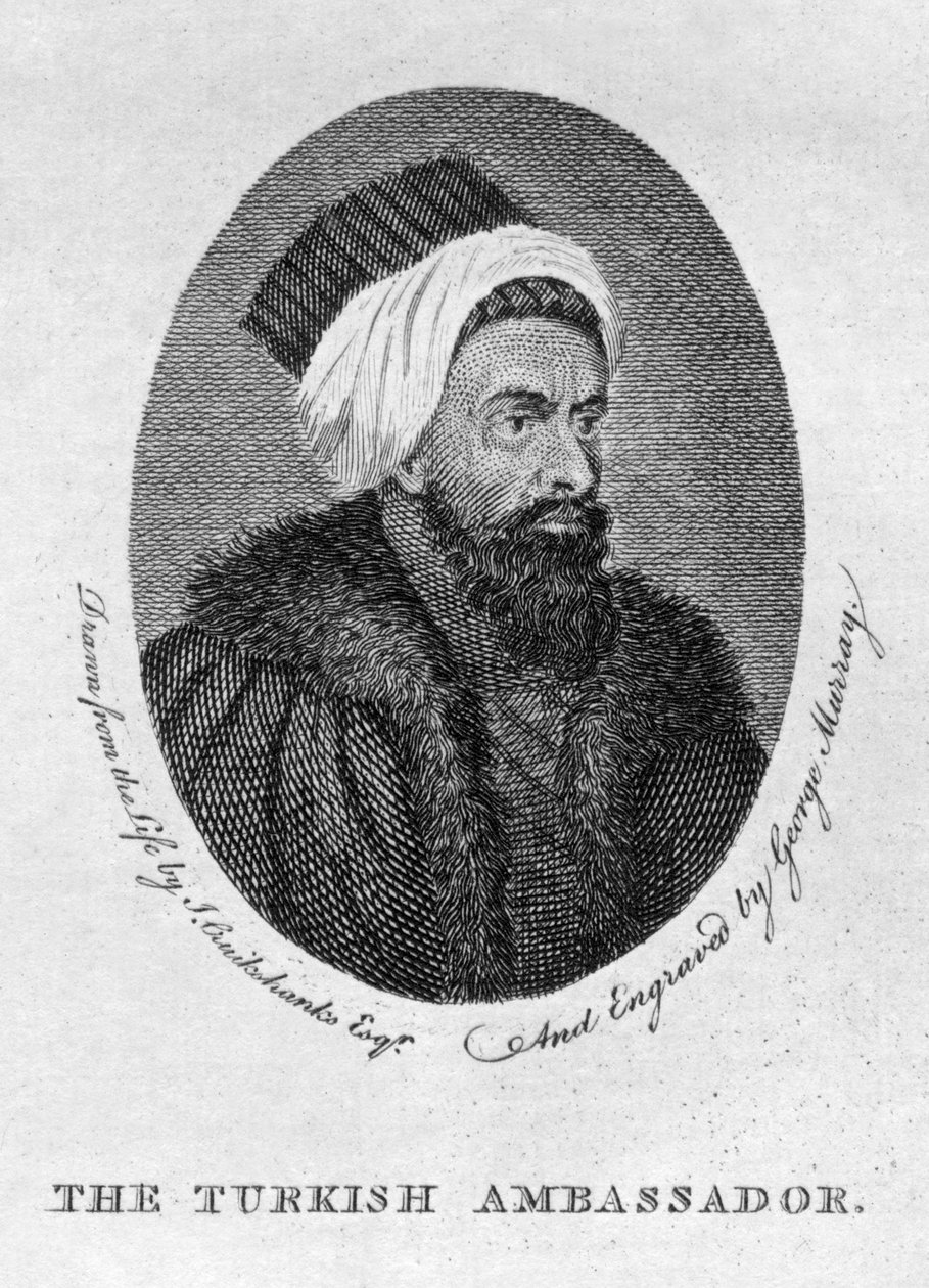 Den tyrkiske ambassadøren, 1794. av George Murray