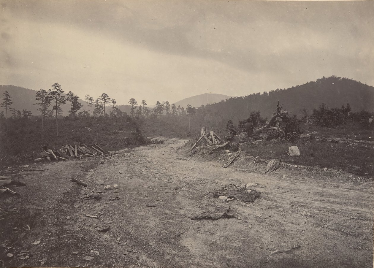Buzzard Roost, Georgia, 1860-tallet. av George N. Barnard