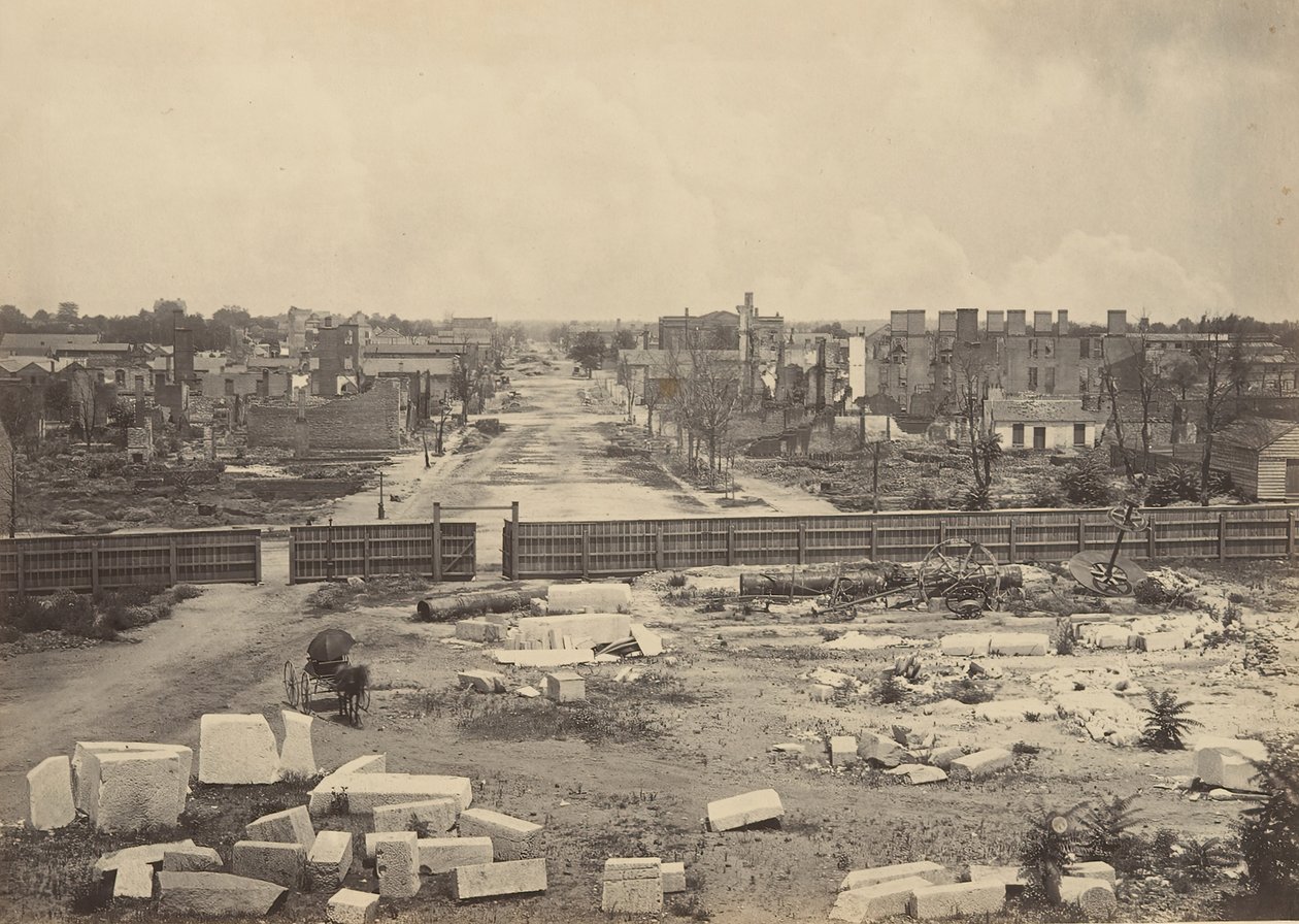 Columbia fra Capitol, 1860-tallet. av George N. Barnard