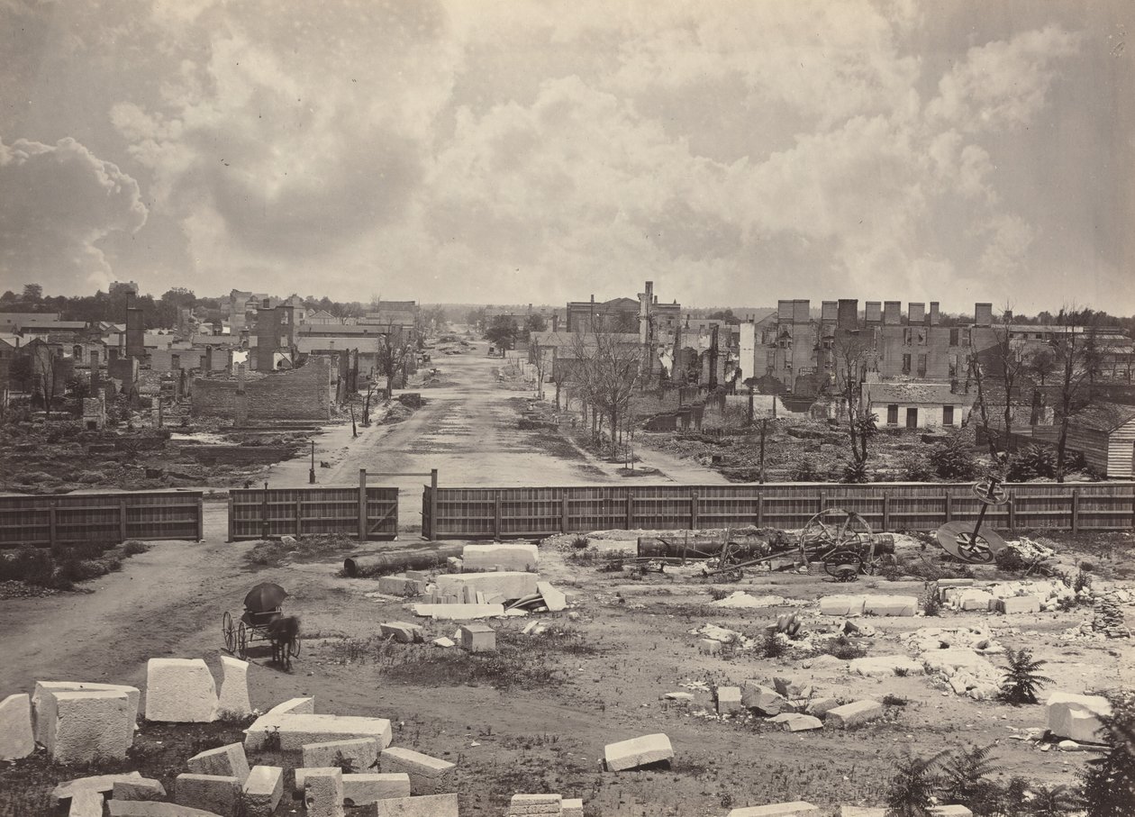 Columbia fra Capitol, 1865-1866. av George N. Barnard