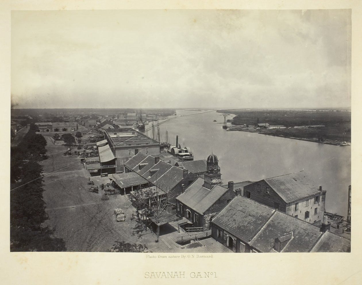 Savannah, GA, nr. 1, 1866. av George N. Barnard