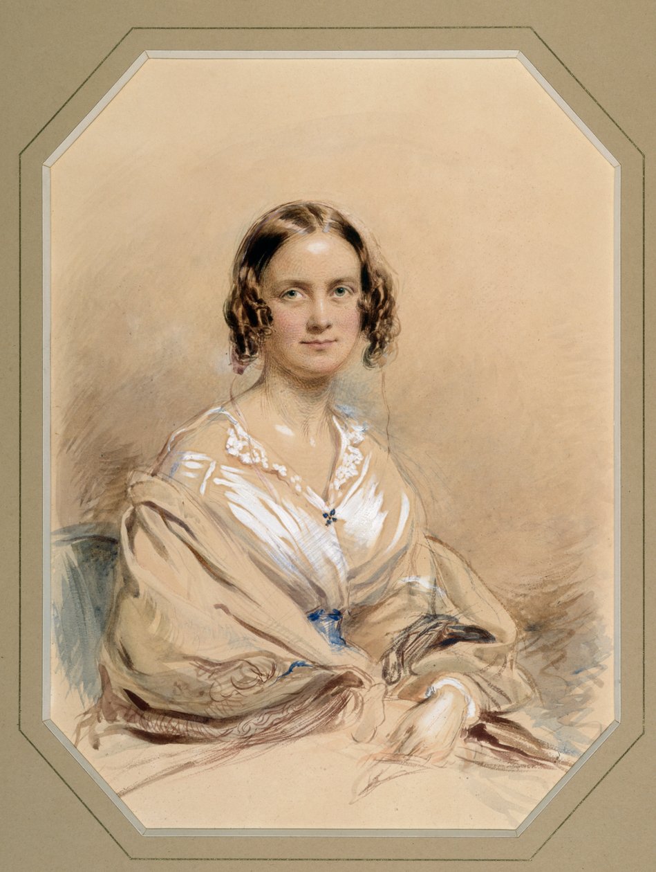 Emma Darwin av George Richmond