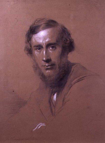 John Tyndall (1820–93) 1864 (fargestift) av George Richmond