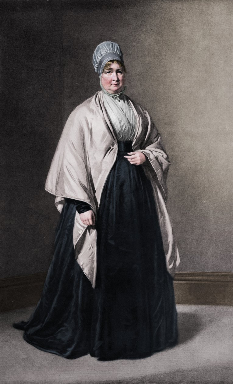 Fru Elizabeth Fry 1780-1845, c1843, 1912 av George Richmond