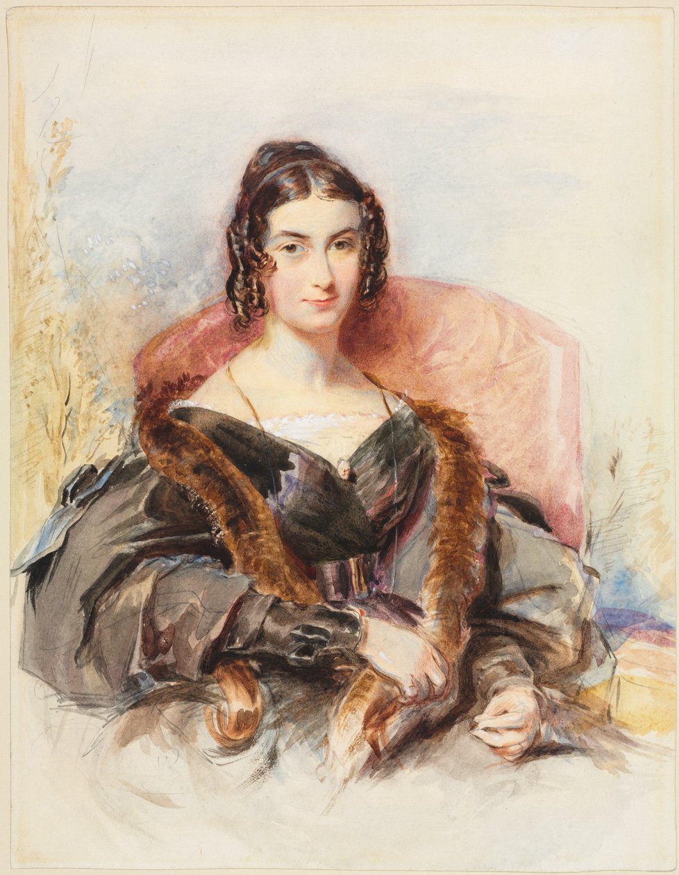 Portrett av en kvinne av George Richmond