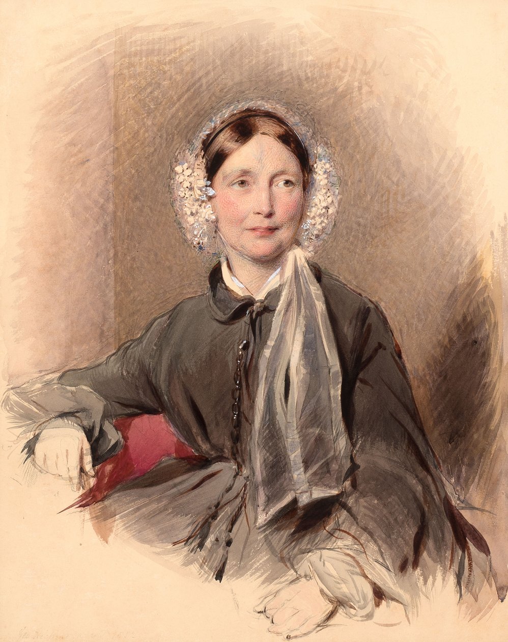 Portrett av en ukjent kvinne av George Richmond