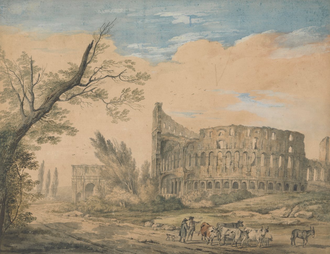 Colosseum, Roma av George Robertson