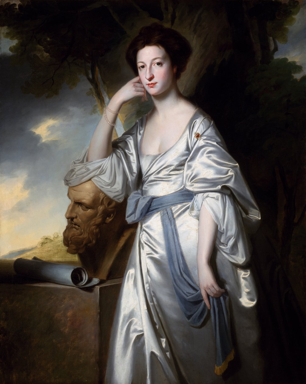 Elizabeth, Lady Blunt, ca. 1764 av George Romney