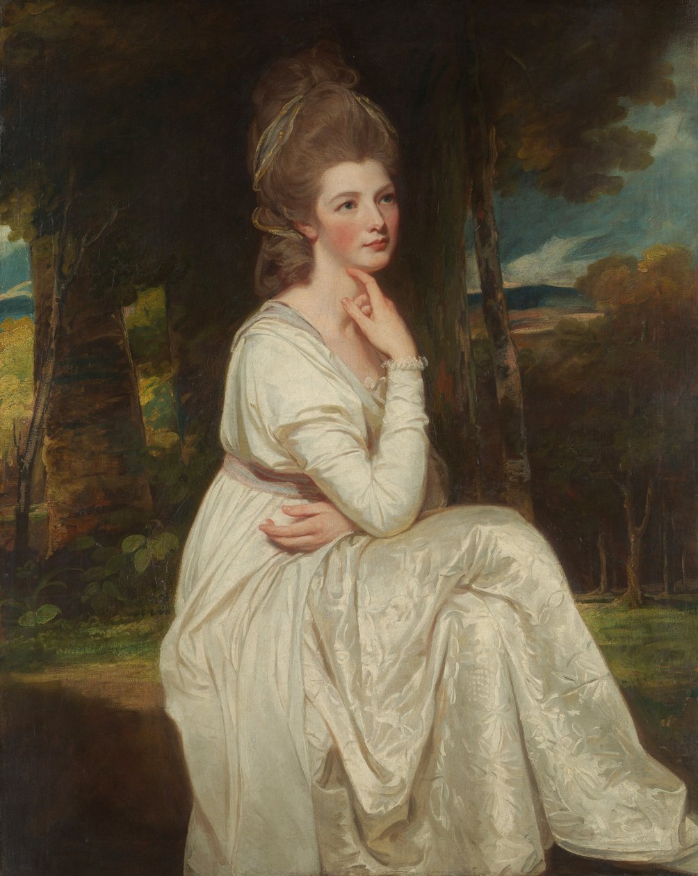 Lady Elizabeth Stanley, grevinne av Derby av George Romney