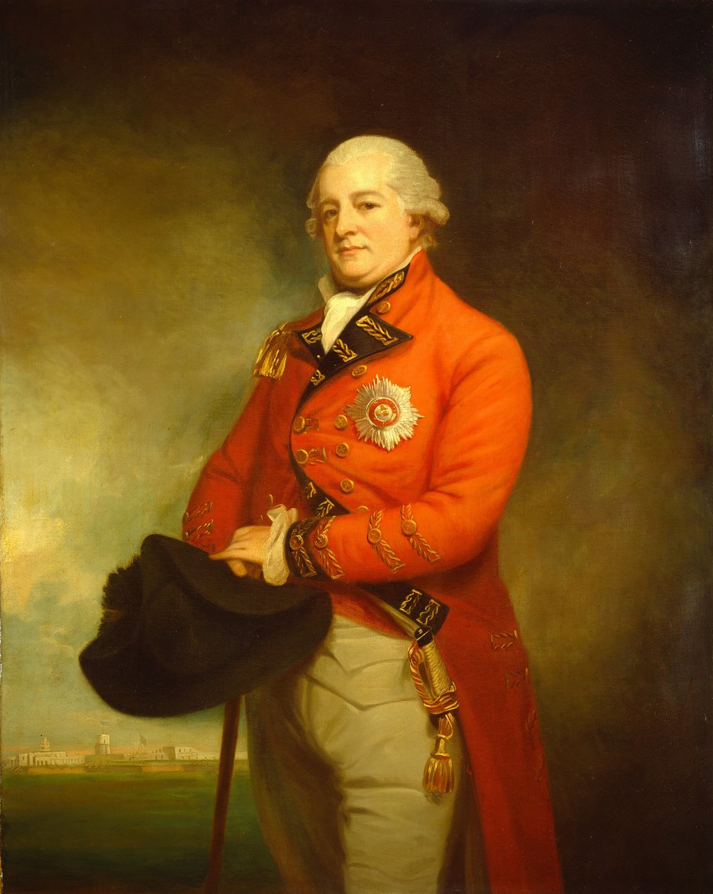 Generalmajor Sir Archibald Campbell, 1790-1792. av George Romney