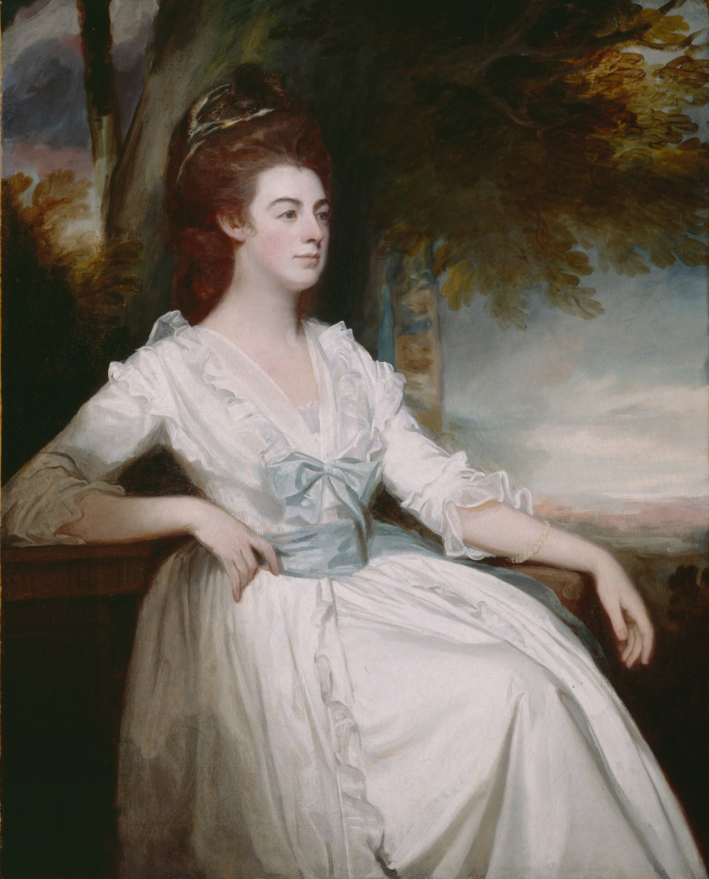 Frøken Clavering, 178082 av George Romney