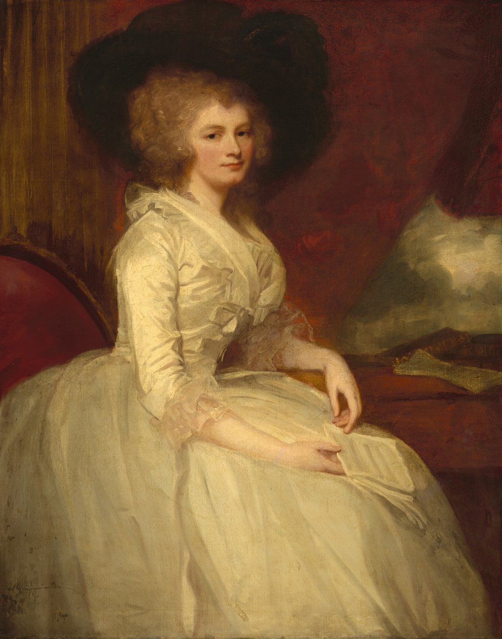 Fru Alexander Blair av George Romney