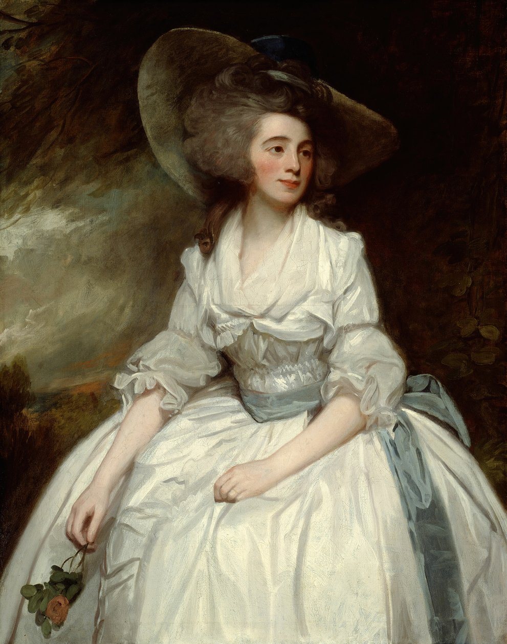 Fru Francis Russell, 178587. av George Romney