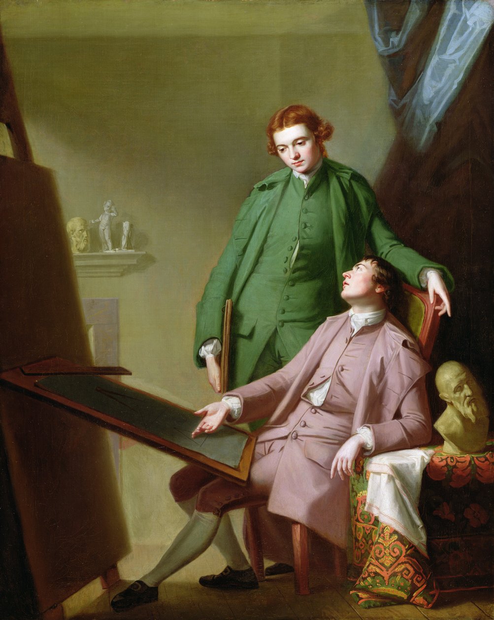 Peter og James Romney av George Romney